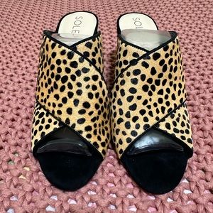 Sole Society Leopard Print Heels